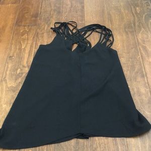 Black dressy tank top